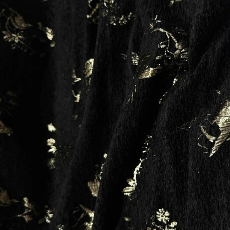 Gold Thread Chenille Jacquard  - огляд і ціна Home Textiles Luxury Curtains
