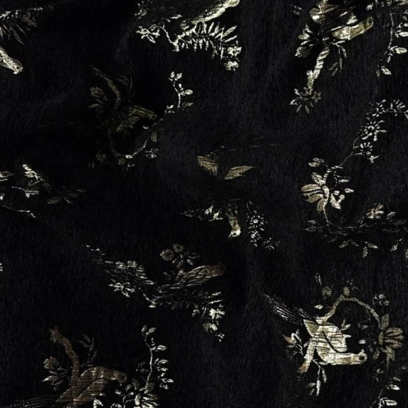 Gold Thread Chenille Jacquard  - огляд і ціна Home Textiles Luxury Curtains