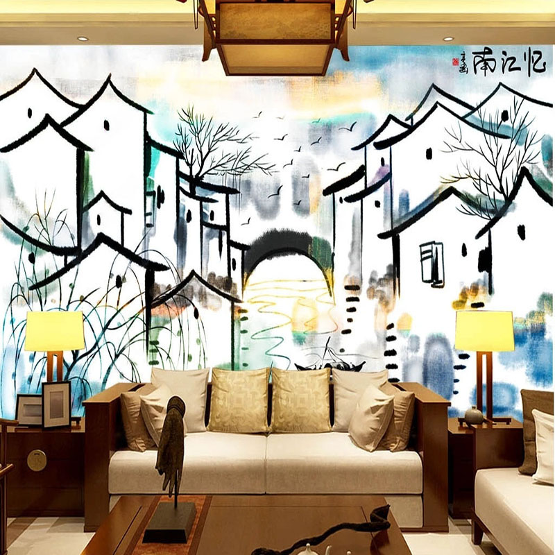 Custom Mural Wallpaper Chinese - огляд і ціна Home Textiles City