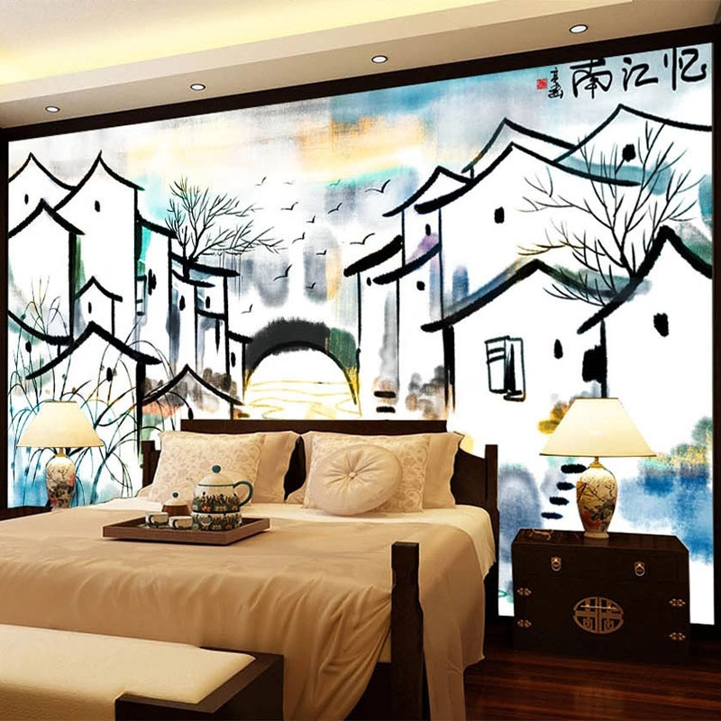 Custom Mural Wallpaper Chinese - огляд і ціна Home Textiles City