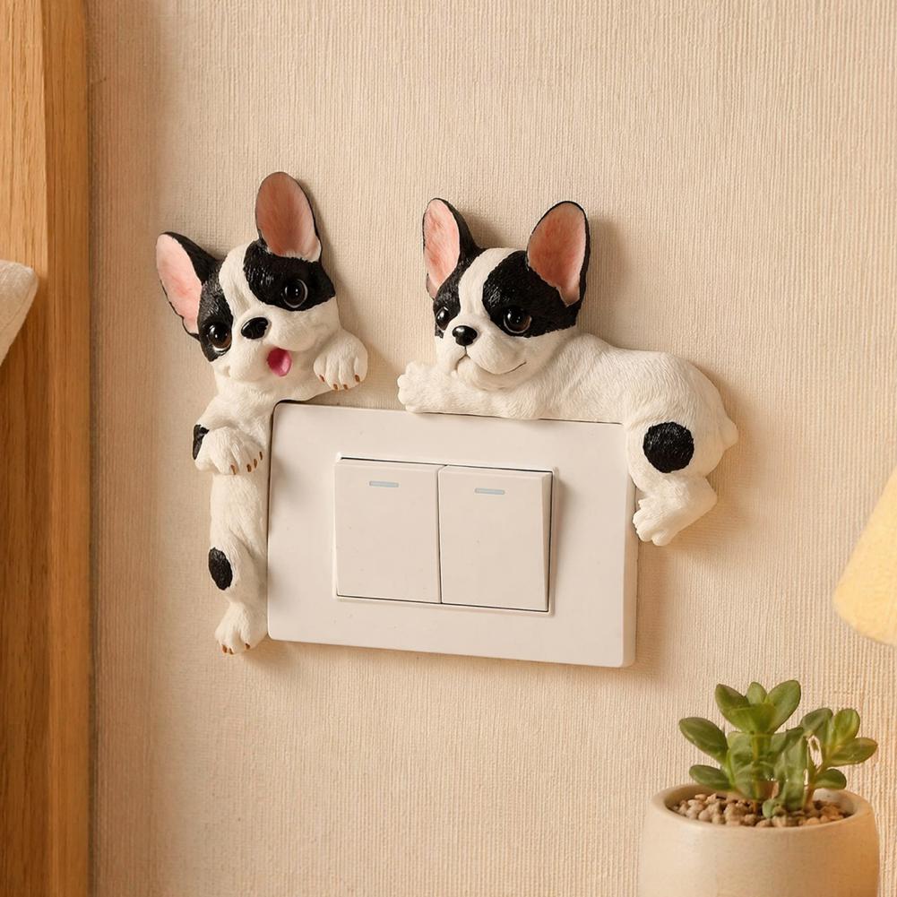 3D French Bulldog Resin Light  - огляд і ціна Home Textiles France