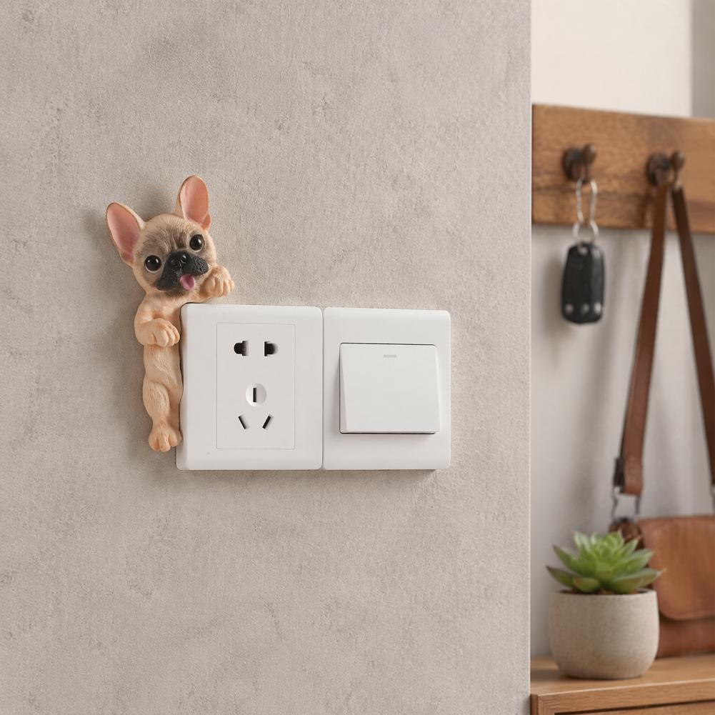 3D French Bulldog Resin Light  - огляд і ціна Home Textiles France