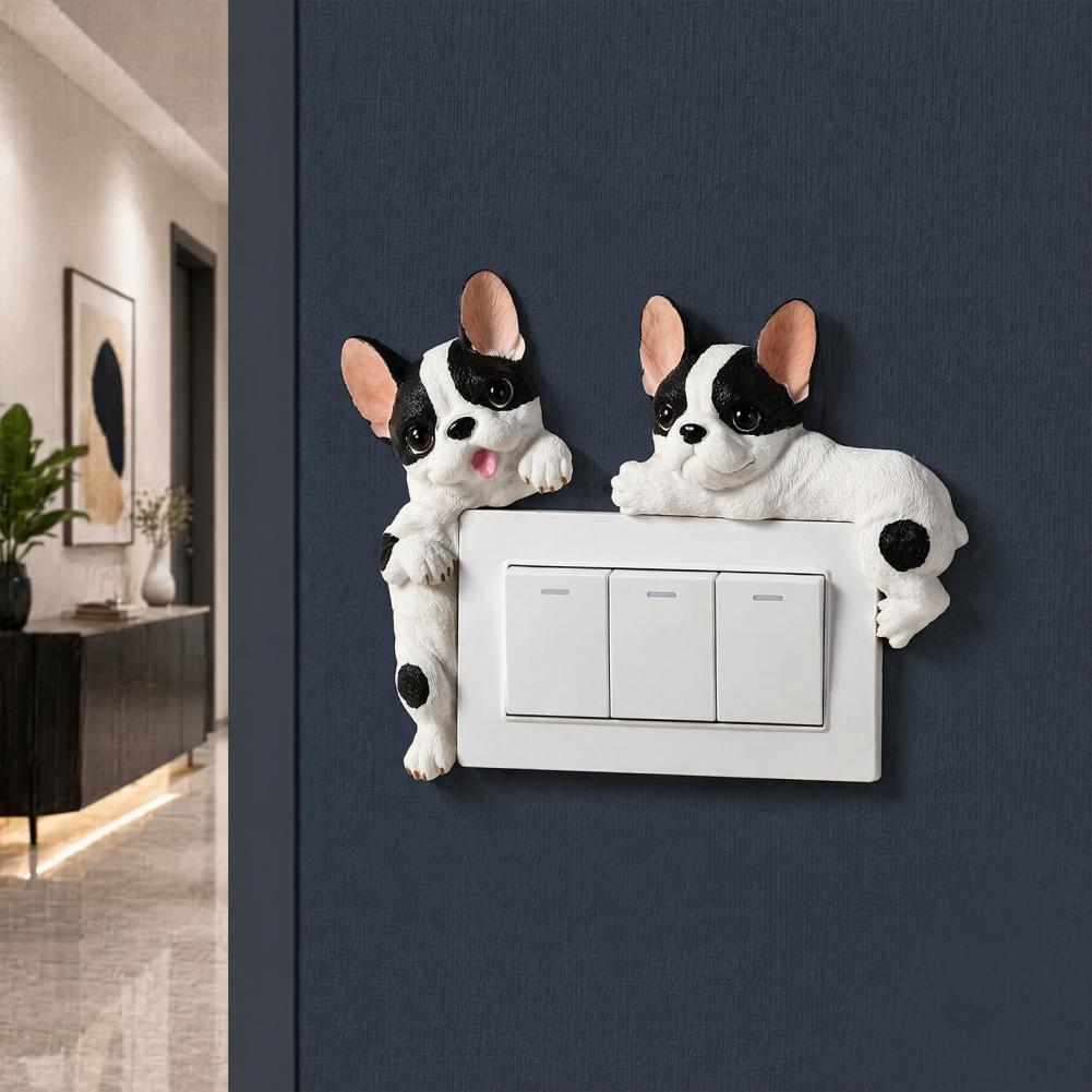 3D French Bulldog Resin Light  - огляд і ціна Home Textiles France