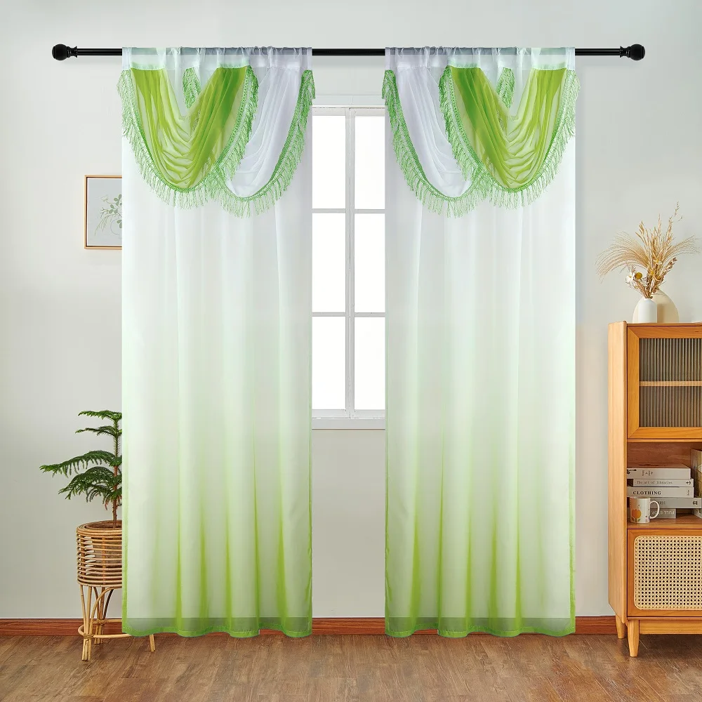 NAPEARL Blue Curtain Head Wave - огляд і ціна Home Textiles Luxury Curtains