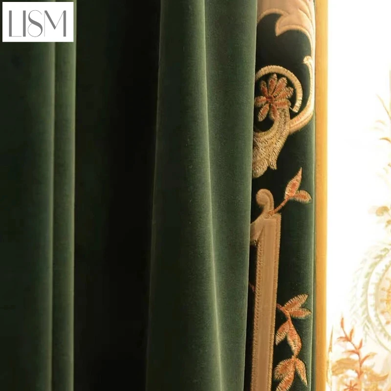 European Luxury Curtains for L - огляд і ціна Home Textiles Luxury Curtains