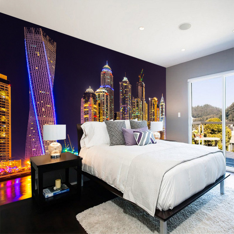 Custom 3D Photo Night View Cit - огляд і ціна Home Textiles City