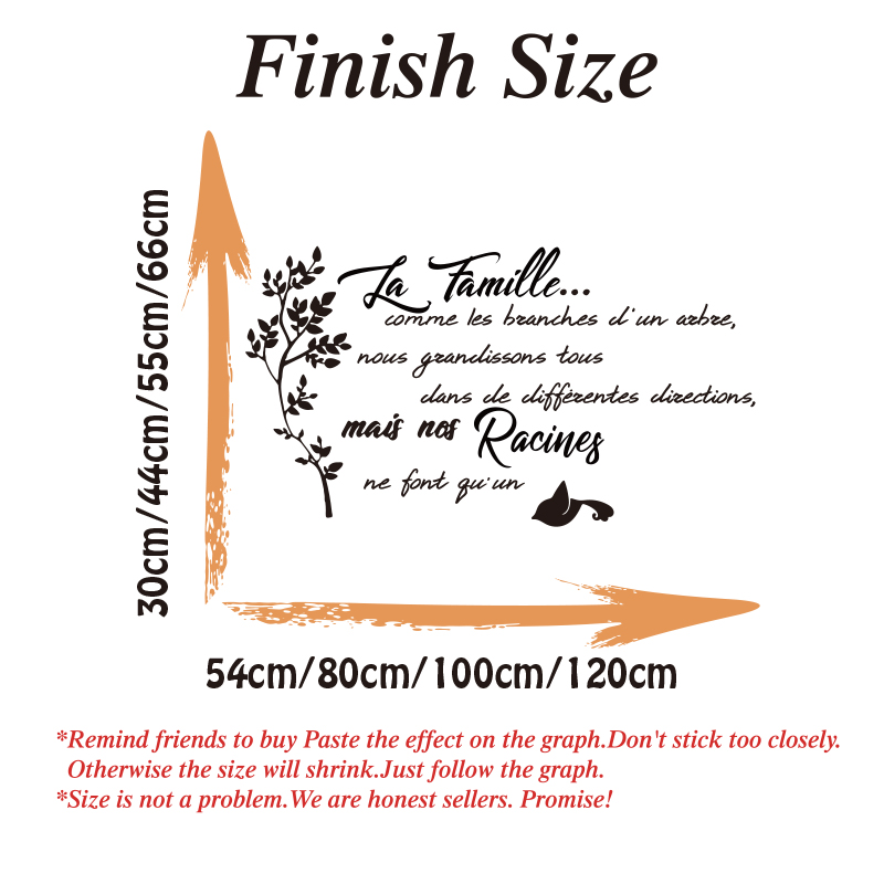 French Family Quote Tree Bird  - огляд і ціна Home Textiles France