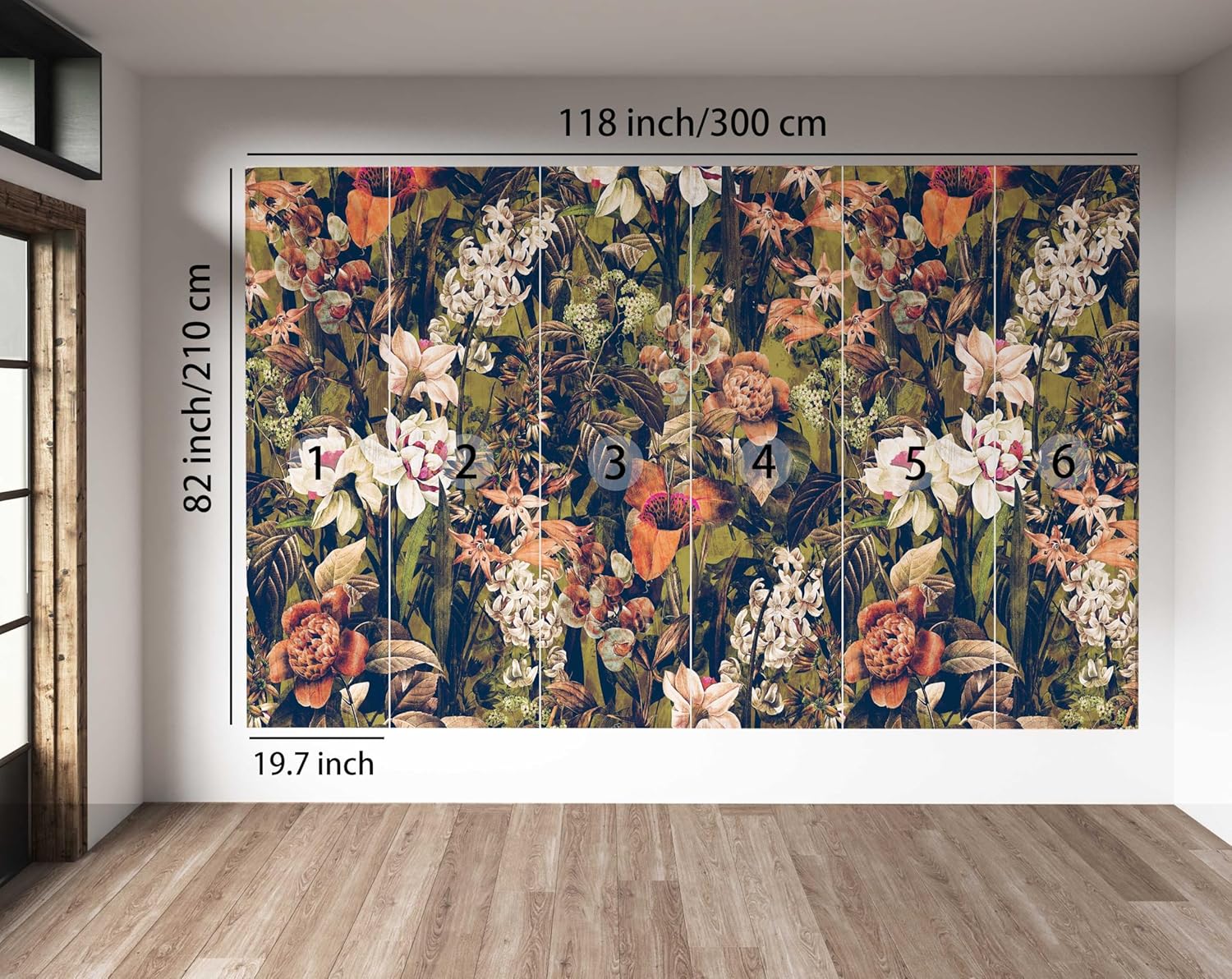 Luxury Floral Tapestry Bed Bac - огляд і ціна Home Textiles Luxury Curtains