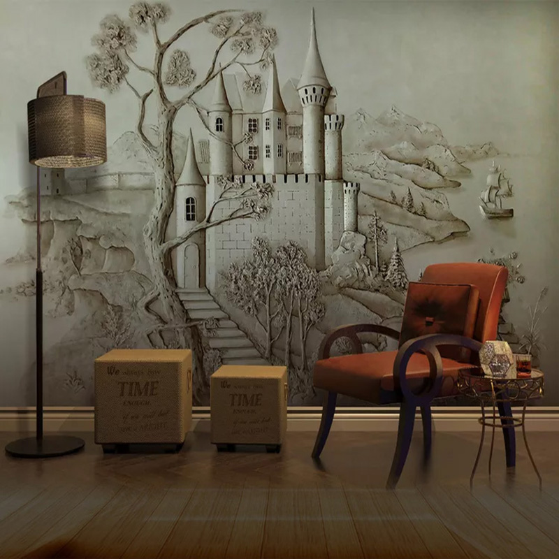 3D Architectural Wall Mural Mo - огляд і ціна Home Textiles City