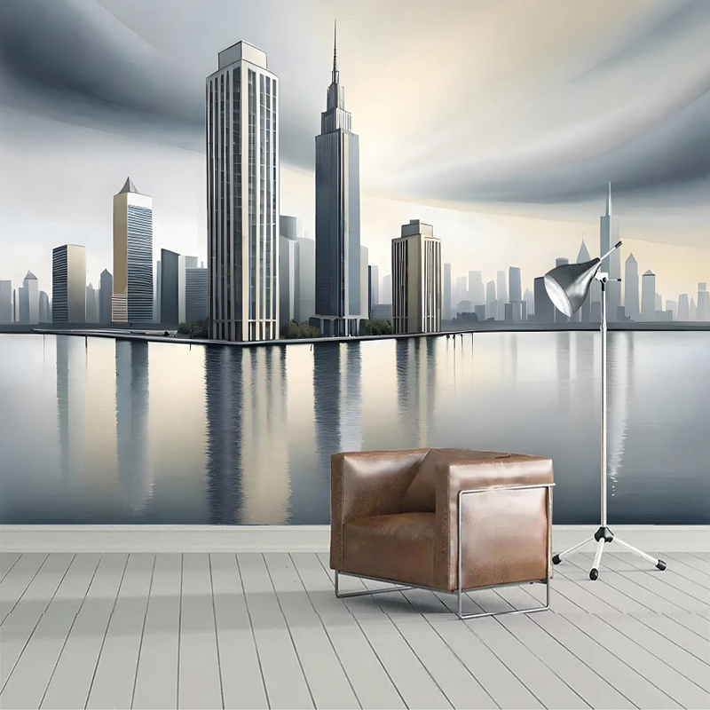 Custom 3D Wall Mural Geometric - огляд і ціна Home Textiles City