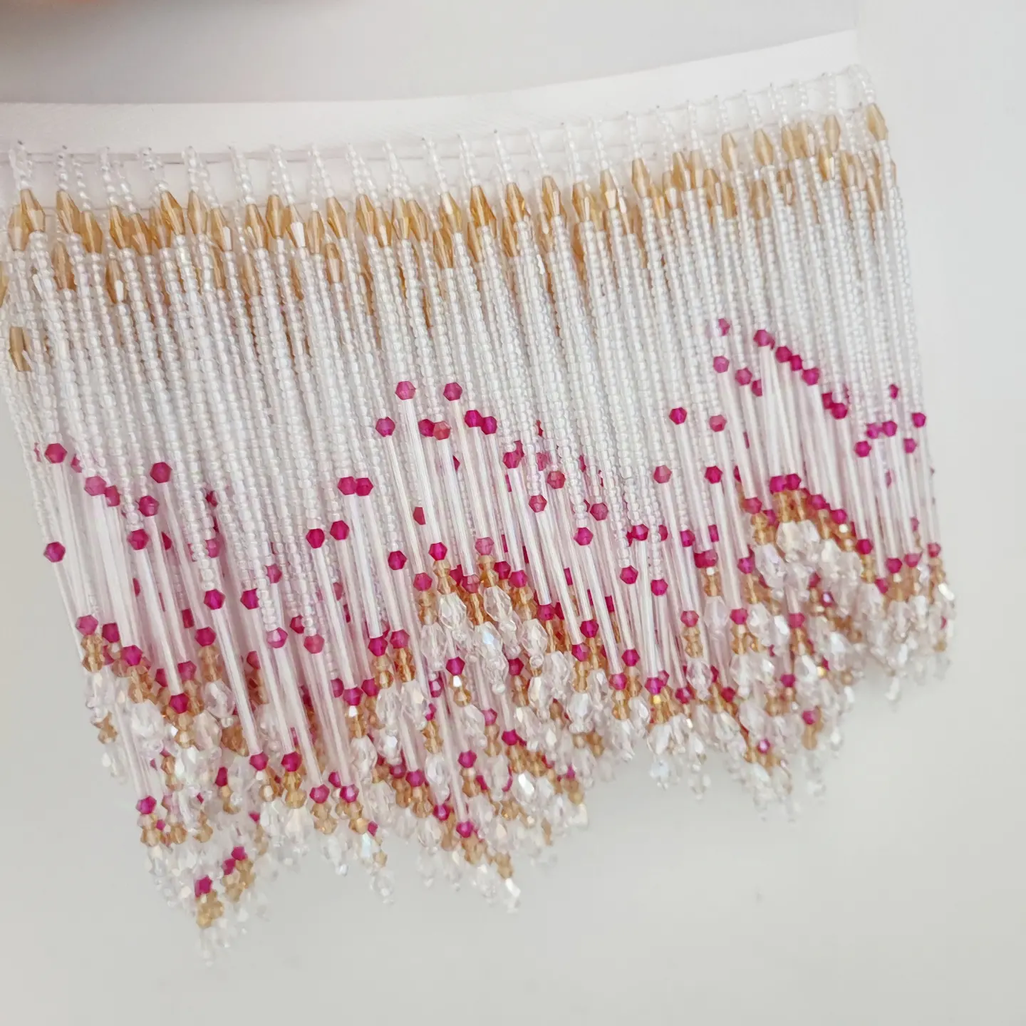 Handmade Beaded Fringe Trim, L - огляд і ціна Home Textiles Luxury Curtains