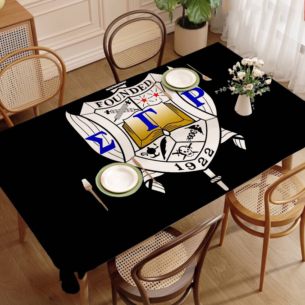 Sigma Gamma Rho LOGO Tableclot - огляд і ціна Home Textiles Today Logo