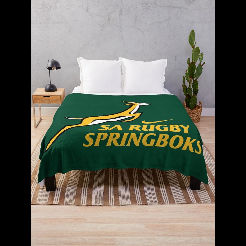 Springbok Rugby Throw Blanket  - огляд і ціна Home Textiles Design