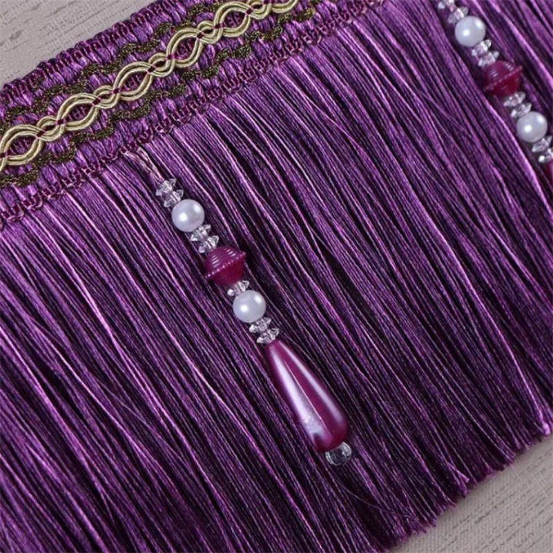 Luxury Exquisite Beaded Tassel - огляд і ціна Home Textiles Luxury Curtains