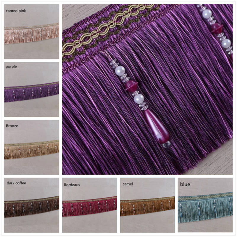 Luxury Exquisite Beaded Tassel - огляд і ціна Home Textiles Luxury Curtains