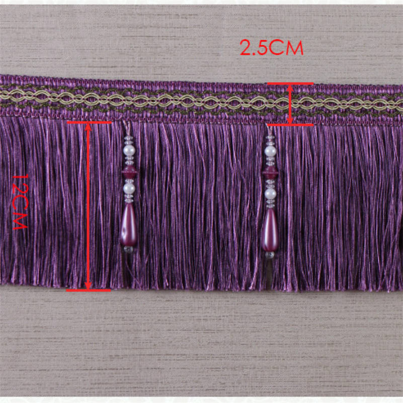 Luxury Exquisite Beaded Tassel - огляд і ціна Home Textiles Luxury Curtains