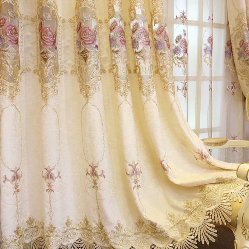 Curtain Textiles Beige Color H - огляд і ціна Home Textiles Luxury Curtains