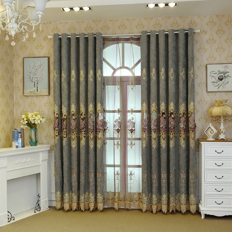 Curtain Textiles Beige Color H - огляд і ціна Home Textiles Luxury Curtains